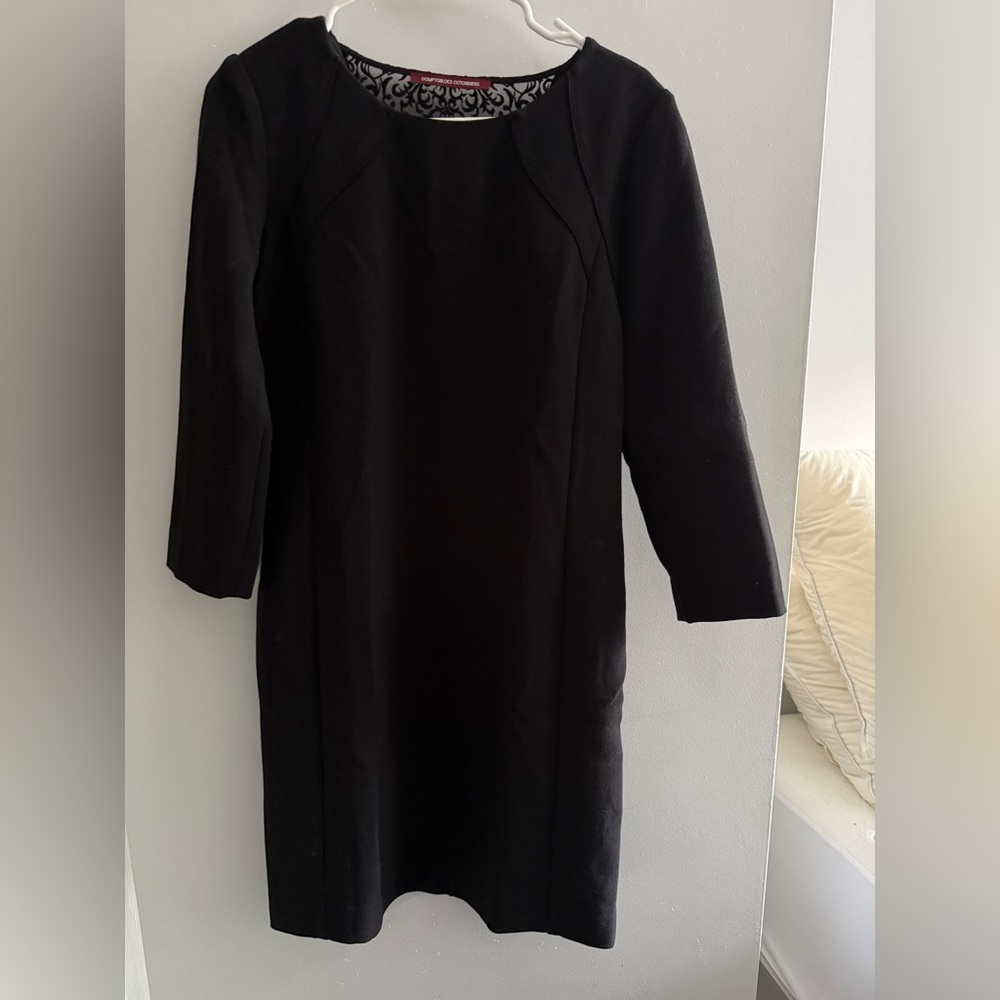 Comptoir des Cotonniers Black Dress – Size 40 (M)